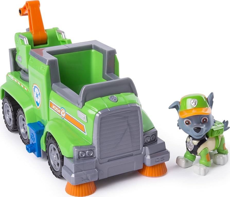 PAW PATROL Ultimate Rescue クレーン付きトラック PAW Patrol Marshall's Ultimate Rescue Fire Truck Toy with